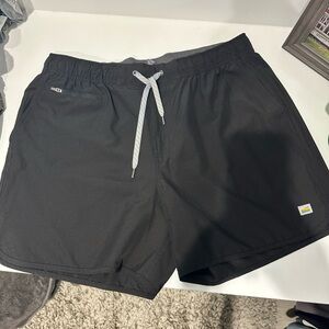 Vuori Men's Black Athletic Shorts